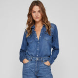 ViBista denim shirt, Vila