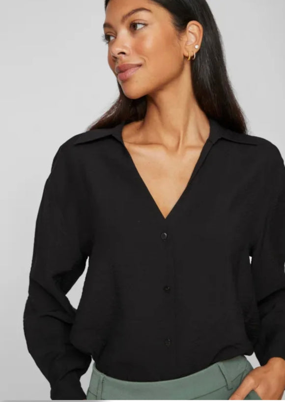 Domira v-neck shirt, Vila