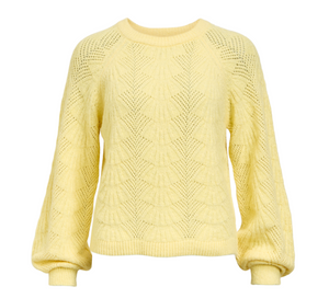 Flora l/s knit pullover, Object